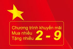 Mua nhiều tặng nhiều mừng lễ 2/9