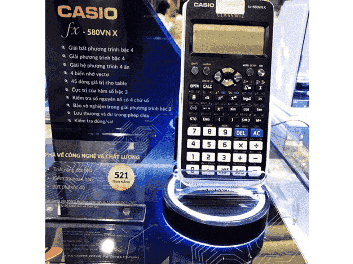 máy tính casio fx 580 vn x